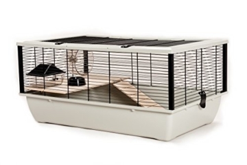 Little Friends Grosvenor Ratten- und Hamster-Käfig mit Holz-Podest und -Leiter - 1