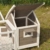 nanook Stall Felix für Zwergkaninchen Hamster Meerschweinchen mit Auslauf und Terrasse -143 x 74 x 82 cm - 5
