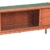 Ribelli Kaninchenstall XXL für draußen aus Tannenholz braun mit grünem Flachdach - Hasenstall Wetterfest ca. 117 x 66 x 45 cm mit aufklappbarem Dach - 5